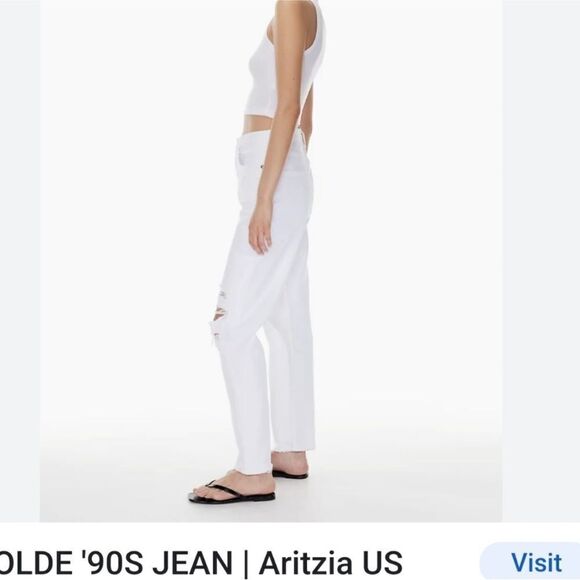 New Agolde 90’s pinch waist high rise - Picture 2 of 7